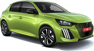 For example: Peugeot 208
