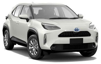 ﻿For example: Toyota Yaris Cross