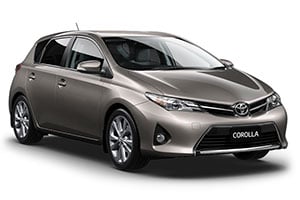 Bijvoorbeeld: Toyota Corolla