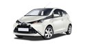 ﻿For example: Fiat 500, Toyota Aygo matic or similar