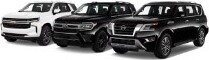 Por ejemplo: Chevrolet Tahoe Ford Expedition Nissan Armada
