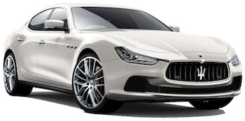 ﻿Por ejemplo: Maserati Ghibli