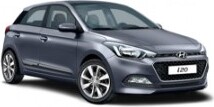 Till exempel: Renault Clio Peugeot 208 Hyundai I20