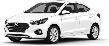 For example: Hyundai Accent