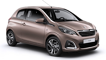 Par exemple : Peugeot 108