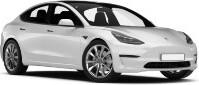 Bijvoorbeeld: Tesla Model 3. 100% . Range Up To 600km