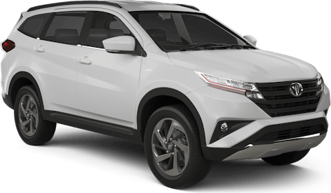 For eksempel: Toyota Rush