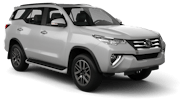 ﻿Por ejemplo: Toyota Fortuner