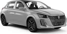 Till exempel: Peugeot 208