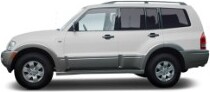 Till exempel: Mitsubishi Montero