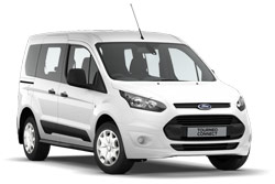 ﻿For eksempel: Ford Tourneo Connect 5 pax