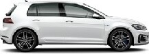 Bijvoorbeeld: B2 VW Golf