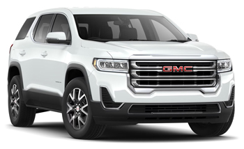 ﻿For example: GMC Acadia