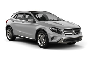 For example: Mercedes-Benz GLA-Class