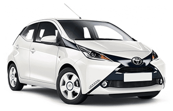 For eksempel: Toyota Aygo