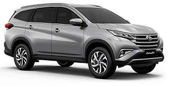 ﻿Por exemplo: Toyota Rush