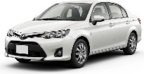 Till exempel: Toyota Axio Corolla