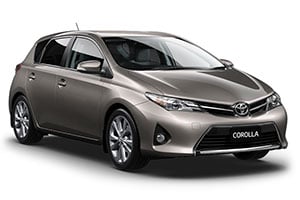 ﻿For example: Toyota Corolla