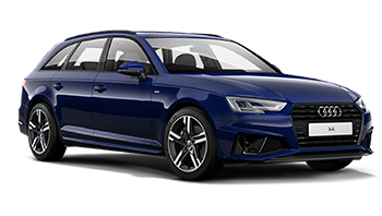 Bijvoorbeeld: Audi A4 With Winter Tires