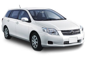 ﻿For example: Toyota Corolla Fielder