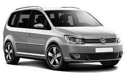 Bijvoorbeeld: Volkswagen Touran 5 pax