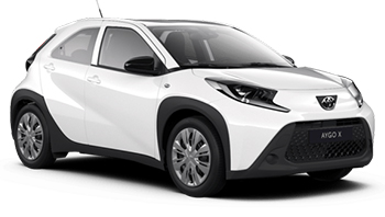 ﻿Par exemple : Toyota Aygo Cross