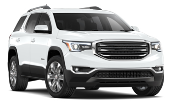 ﻿For example: GMC Acadia