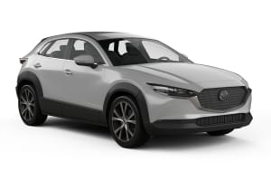 ﻿Beispielsweise: Mazda CX-30