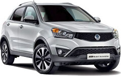 For example: Ssangyong Korando