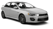 ﻿Por ejemplo: Mitsubishi Lancer