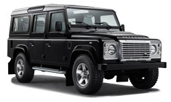 Bijvoorbeeld: Land Rover Defender