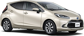 Na przykład: Toyota Aqua