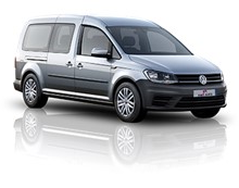 ﻿Por ejemplo: VW Caddy Maxi Kombi