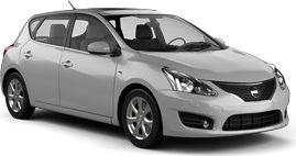 For eksempel: Nissan Tiida
