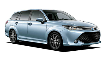 Bijvoorbeeld: Toyota Corolla Fielder