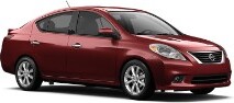 Till exempel: Nissan Versa