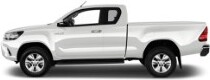 Por ejemplo: Toyota Hilux Dual Cab