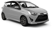 ﻿Por exemplo: Toyota Agya