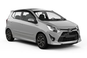 ﻿For example: Toyota Agya