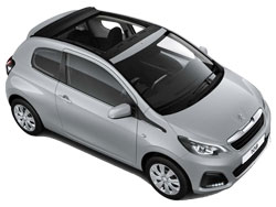 ﻿For example: Peugeot 108