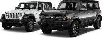For example: Jeep Wrangler Unlimited Or Ford Bronco