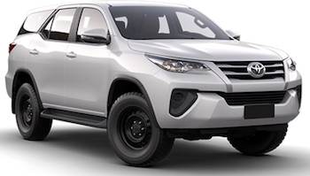 Till exempel: Toyota Fortuner