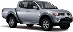 Na przykład: Mitsubishi Triton