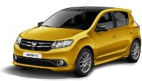 Par exemple : Dacia Sandero