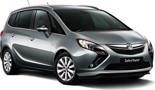 Bijvoorbeeld: Opel Zafira Tourer