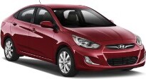 For example: Hyundai Accent
