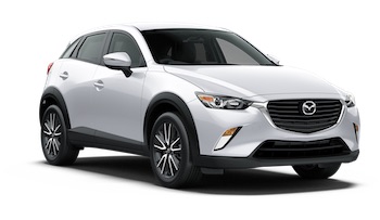 Na przykład: Mazda CX-3