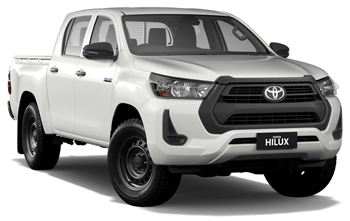 ﻿Par exemple : Toyota Hilux  Dual Cab