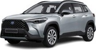 For example: E2 Toyota Corolla Cross
